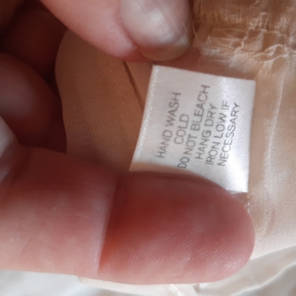 Charming Charlie semi sheer top 607A - Picture 5 of 9